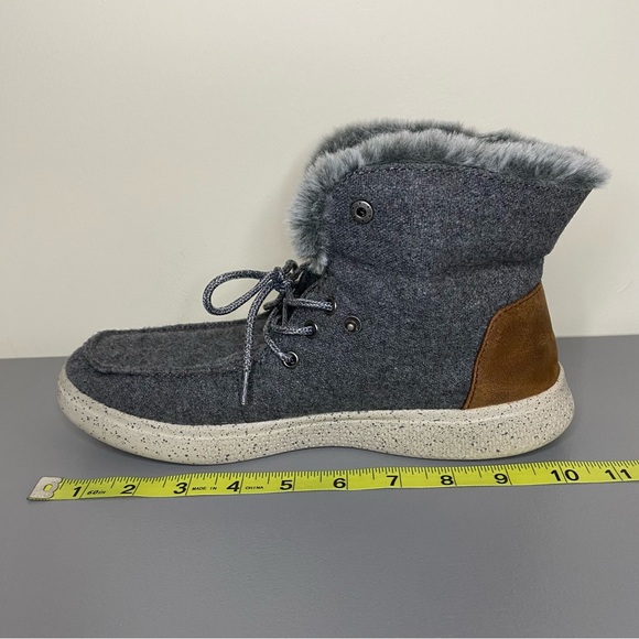 BOBS by Skechers Skipper Cotton Tail Women's Ankle Boots Size 8.5 - Picture 4 of 15